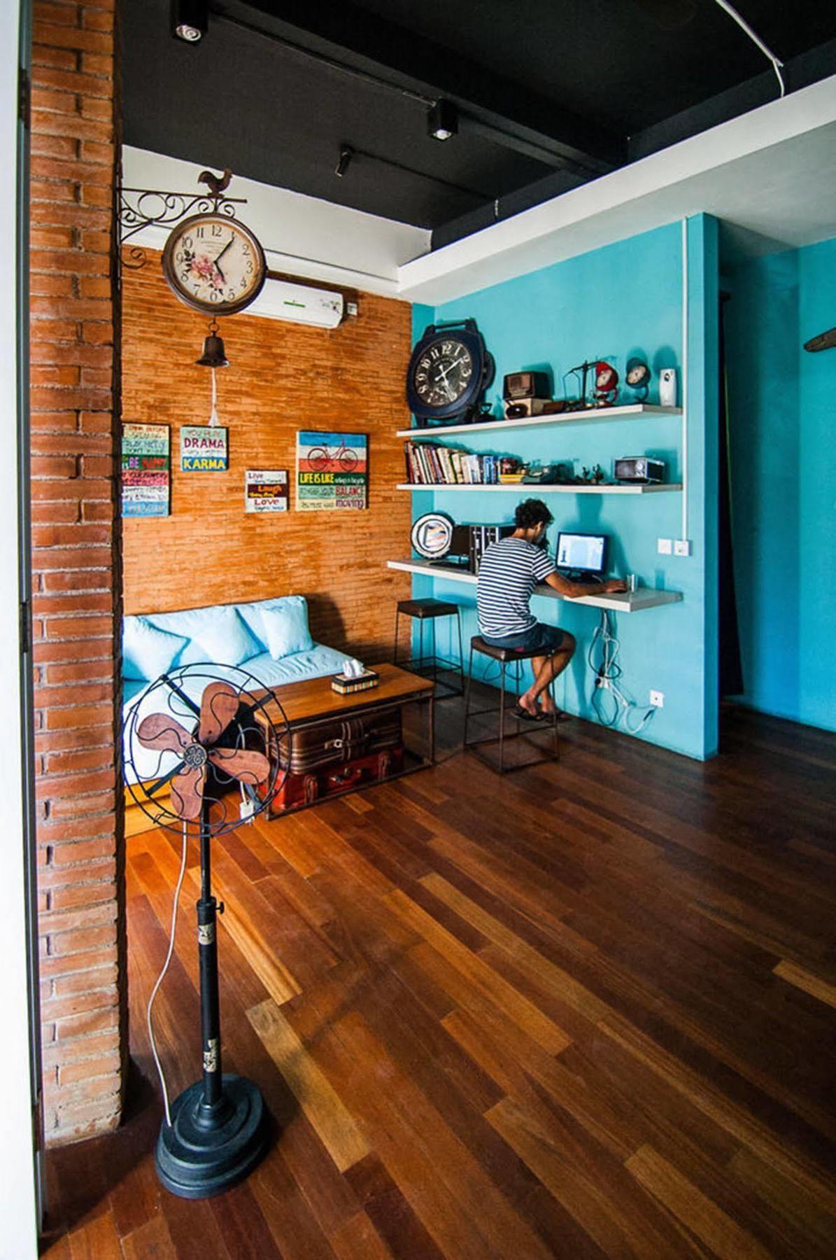 Nau Here Hostel Kuta  Luaran gambar